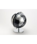 Globe noir & argenté - Cades