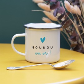 Mug Nounou en or