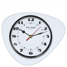 Horloge blanche "La Carafe"